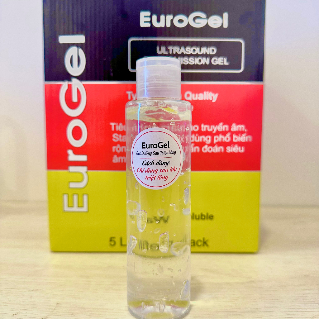 Gel lạnh EuroGel dùng cho máy triệt lông Mini lọ 150ml