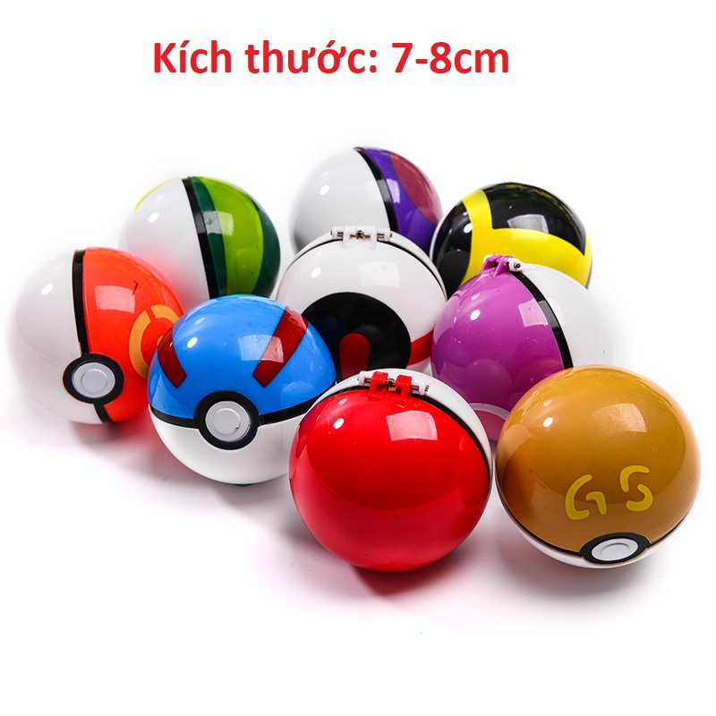 Mô hình pokemon mini, quả cầu pokemon, pokeball