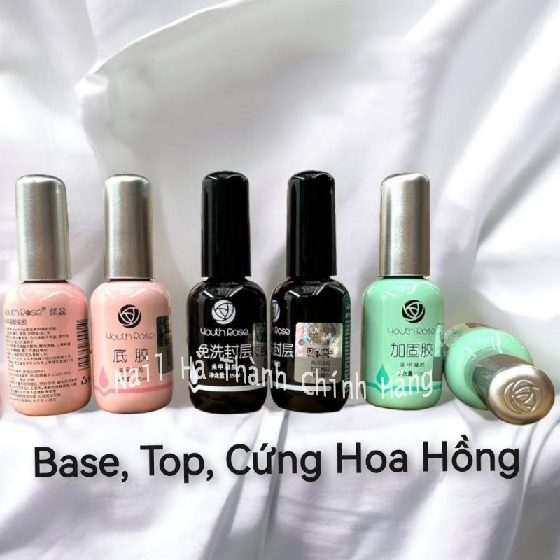 Base top hoa hồng Logo hoa hồng dập nắp