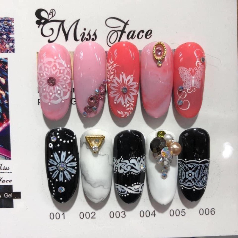 Bảng in nail- Phụ kiện trang trí móng