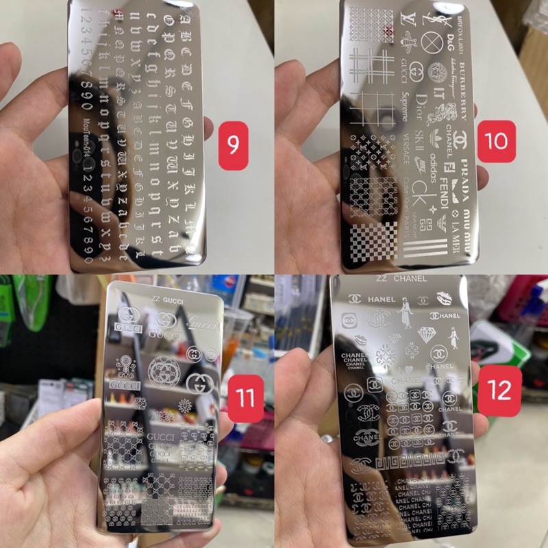 Bảng in nail- Phụ kiện trang trí móng