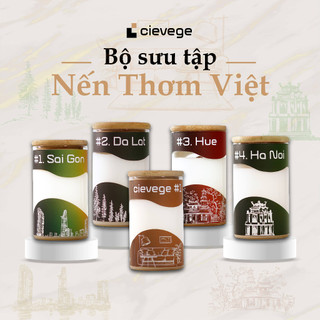 Nến thơm thư giãn handmade bst nến thơm việt từ các tỉnh thành việt nam
