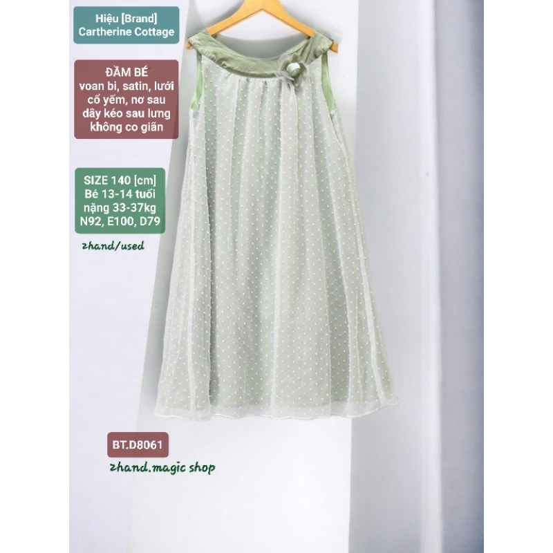 Đầm, Váy bé gái, mới 96-95%, 2hand/used, 266, 8061, 8019, 2717