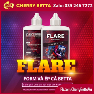 Flare - Dung dịch dưỡng và ép cá Betta