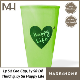 Ly sứ cao cấp happy life Made4Home size 450ml