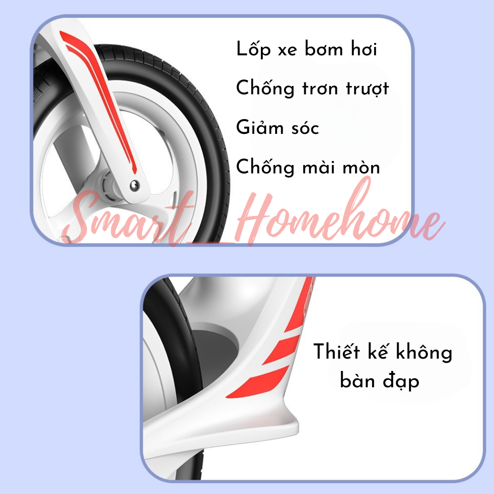 Xe cân bằng trẻ em 2-6 tuổi 12-14icnh , xe chòi chân giữ thăng bằng cho bé vận động thể thao Smart_Homehome VAN01