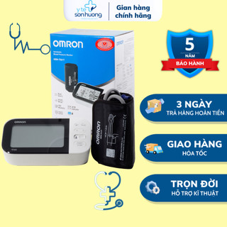 Máy Đo Huyết Áp Tự Động HEM-7361T phát hiện huyết áp và rung tâm nhĩ (AFIB) cùng một lúc.