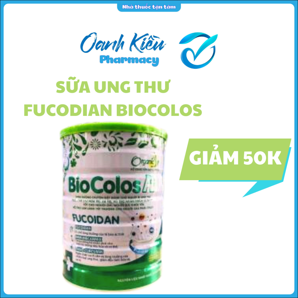 Sữa ung thư BioColos A+ Fucoidan, 900 Gam - Sữa dành cho người ung thư