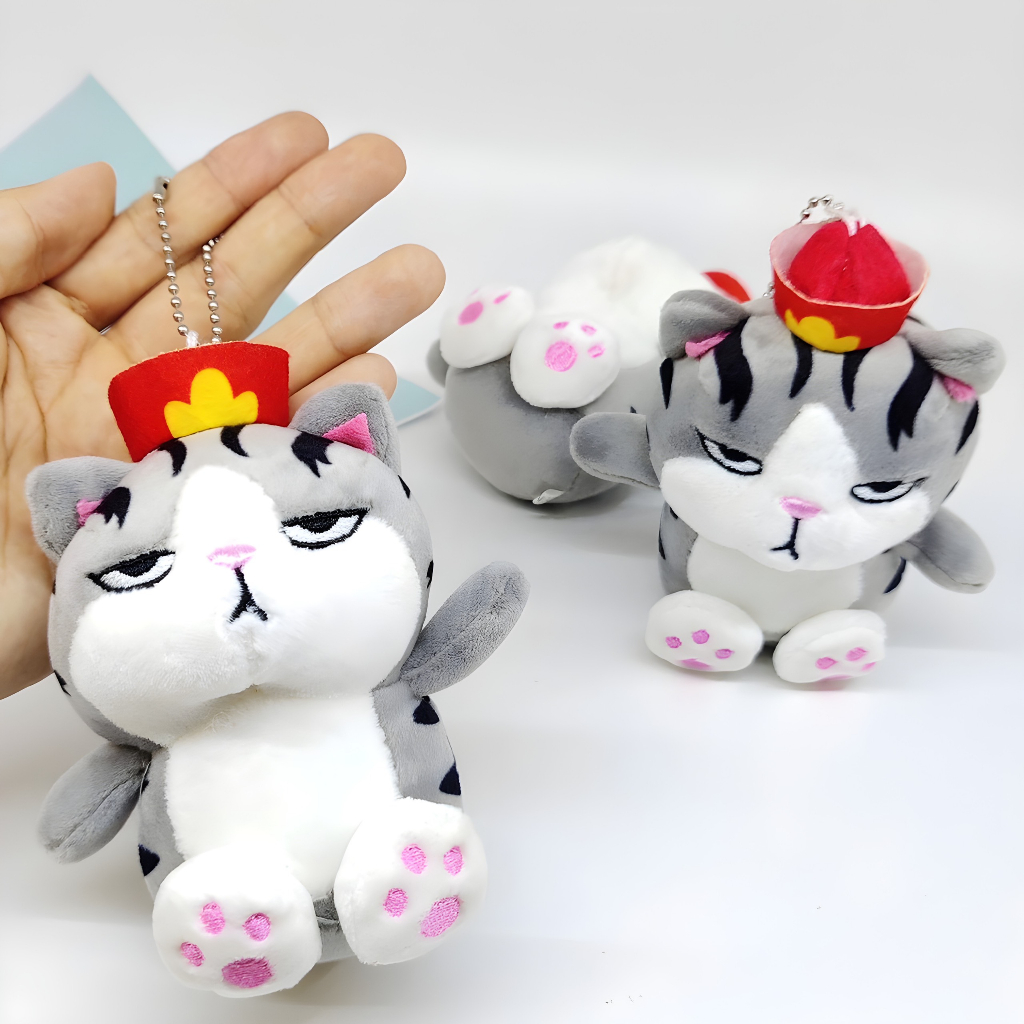 (DÂU CORNER) MÓC KHÓA MÈO HOÀNG THƯỢNG SIÊU ĐÁNG YÊU