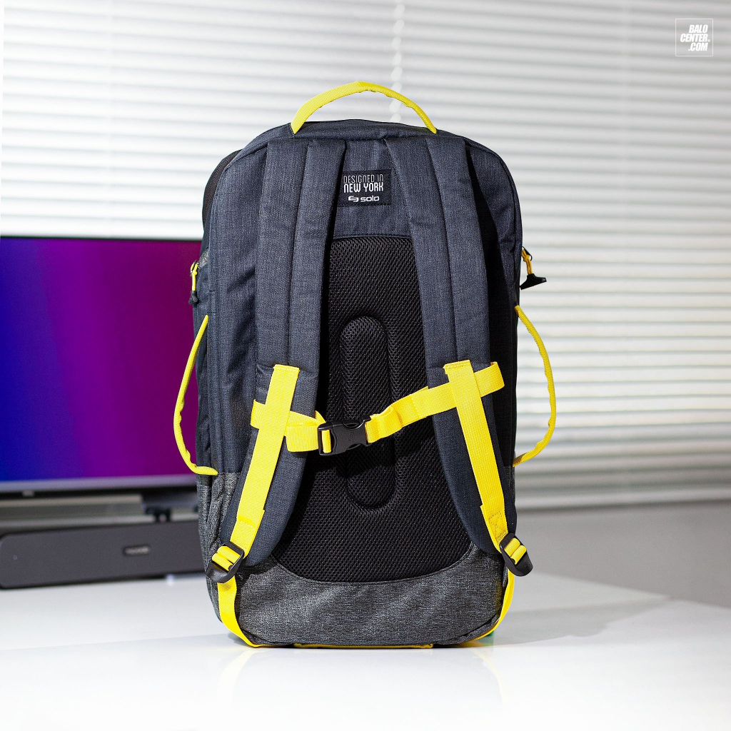 Balo Laptop/ Balo Du Lịch Thể Thao Có Ngăn Đựng Giày, Ngăn Chống Sốc Laptop 17.3” Solo Velocity Max 17.3”