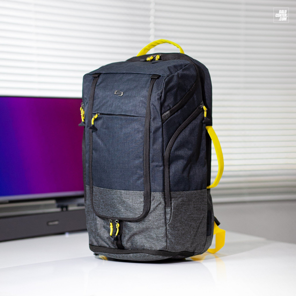 Balo Laptop/ Balo Du Lịch Thể Thao Có Ngăn Đựng Giày, Ngăn Chống Sốc Laptop 17.3” Solo Velocity Max 17.3”