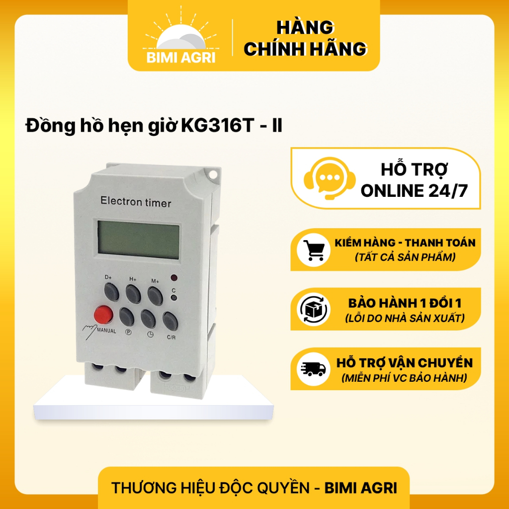 Đồng hồ hẹn giờ KG316-II
