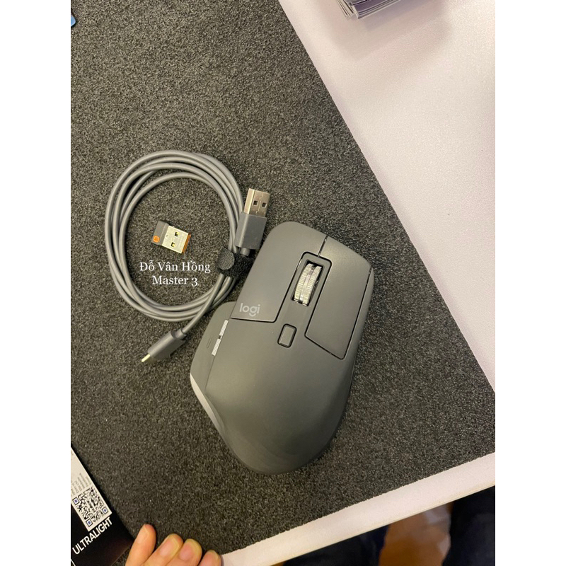 Chuột không dây văn phòng Logitech Mx Master 3 bluetooth và wireless - hàng chính hãng