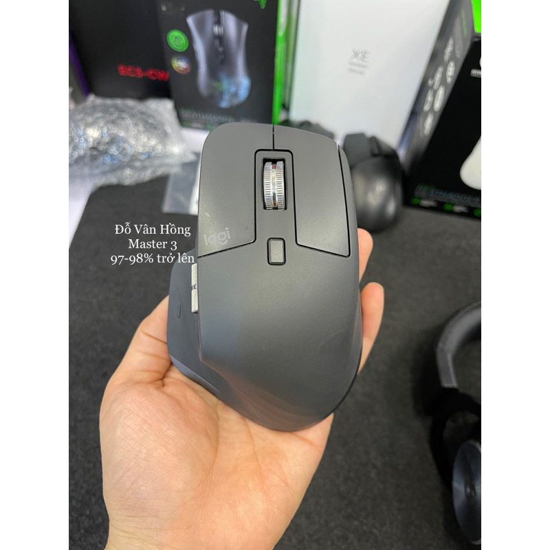Chuột không dây văn phòng Logitech Mx Master 3 bluetooth và wireless - hàng chính hãng
