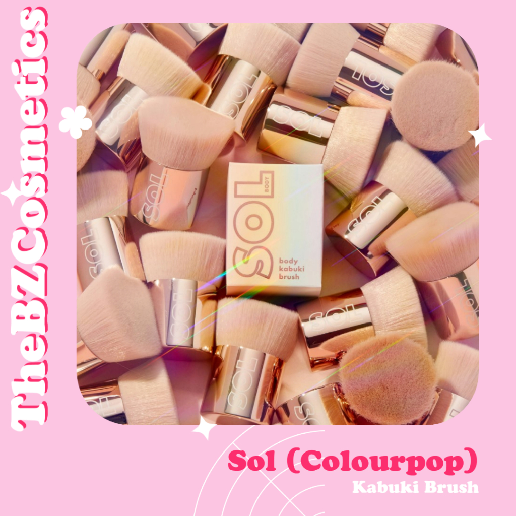 Cọ kabuki đa năng tán nền-nhũ-tạo khối Colourpop/Sol