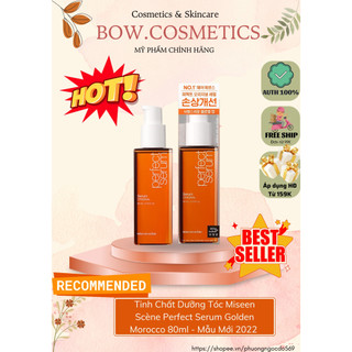  Tinh Chất Dưỡng, Phục Hồi Tóc, Mise En Scene Perfect Serum 80ml, Dưỡng Tóc Mềm Mượt Mẫu Mới 2022