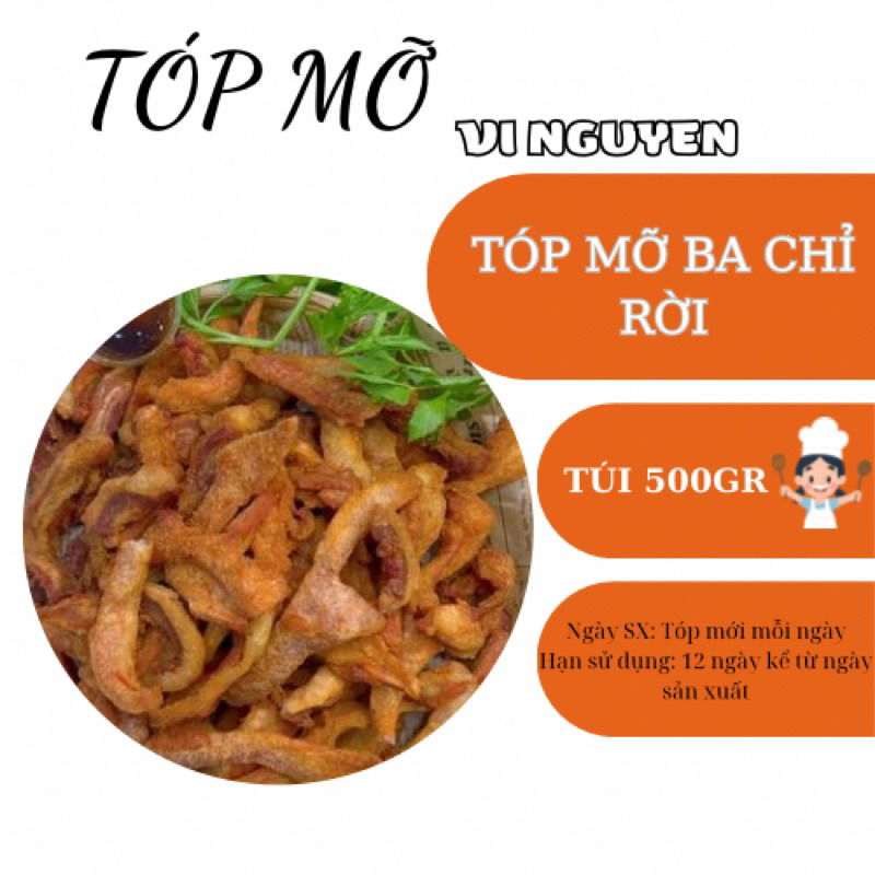 TÓP MỠ RỜI - BỊCH 500gram