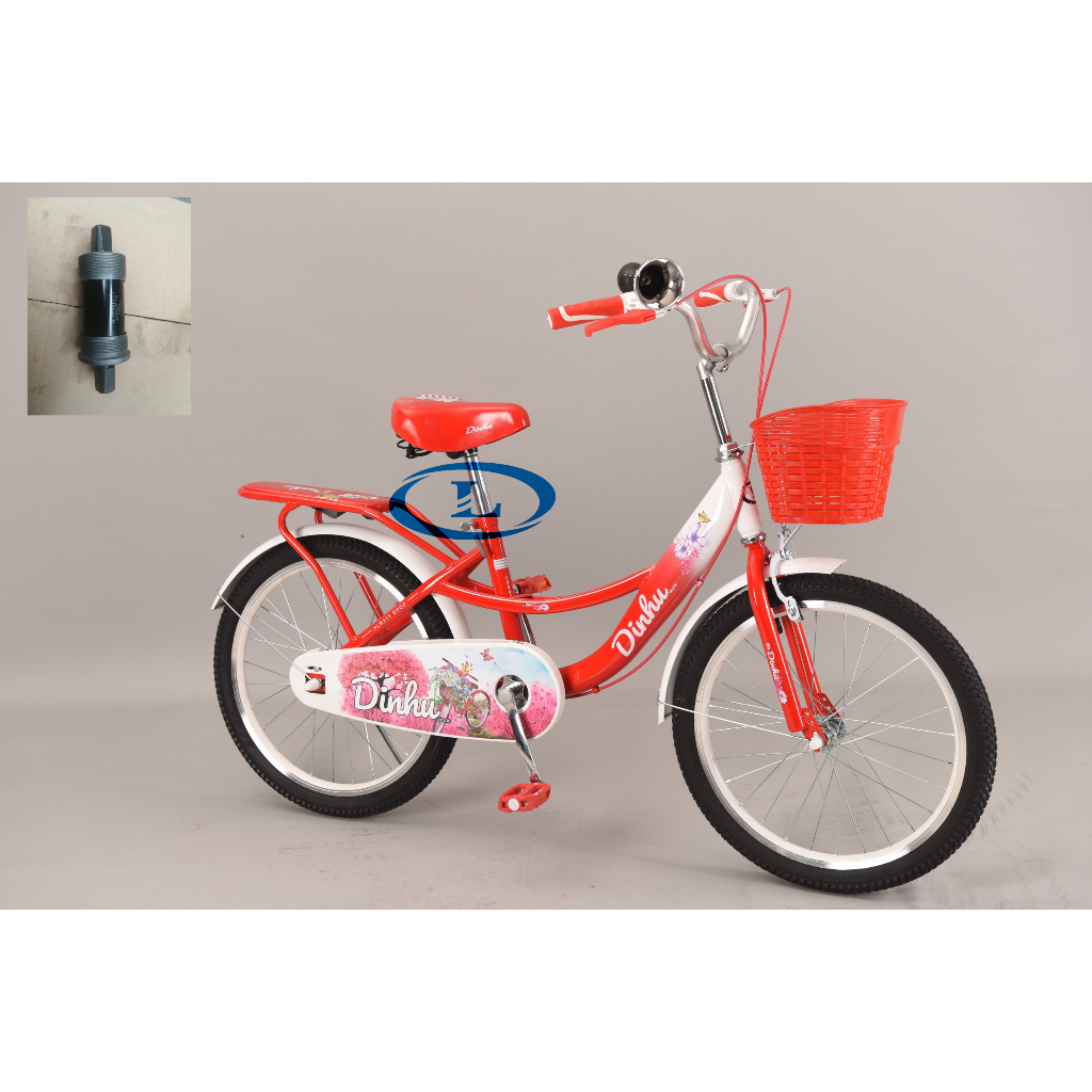 Xe Đạp cho bé gái từ 9 - 12 tuổi, xe đạp 20in sườn liền baga siêu đẹp