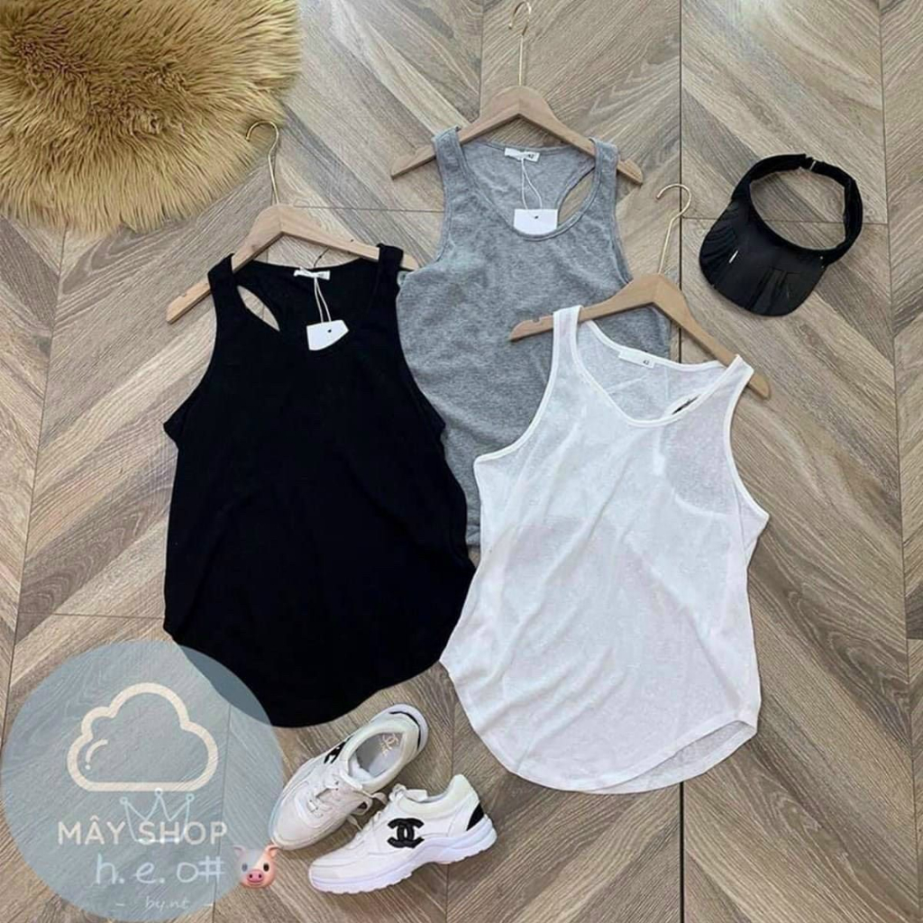 Áo Ba Lỗ Nữ Cotton Giấy caovanshop 2023