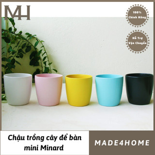 Chậu trồng cây gốm mini Minard để bàn - Made4home