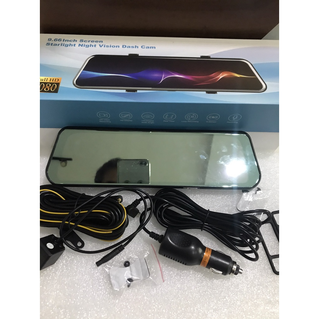 Camera hành trình KG10 PRO ONTEKCO wifi,Full HD1080P,ghi hình trước sau - Bảo hành 12 tháng