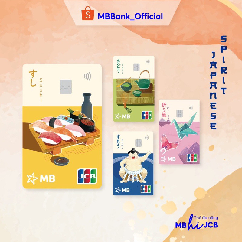 Thẻ MB Hi Collection - Bộ sưu tập Japanese Spirit