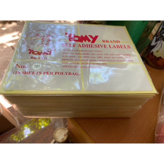 Đề can Tomy khổ A5 các số dán được
