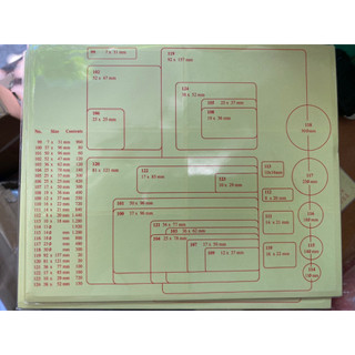 Đề can Tomy khổ A5 các số dán được