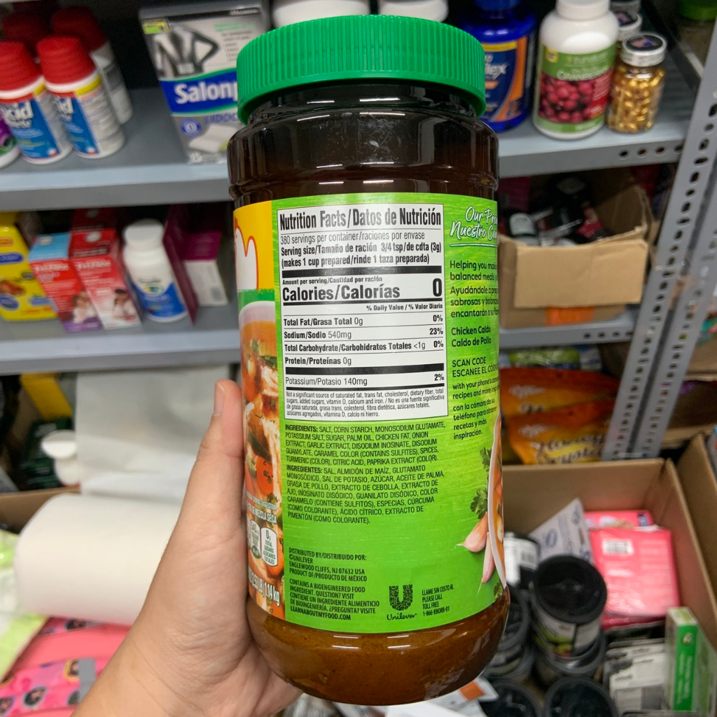 Bột nêm gà date 2025 Knorr Mỹ 1,14kg - EDS Hàng Mỹ