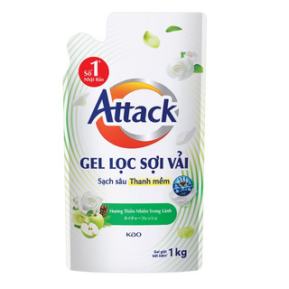 [Bao Bì Mới] Nước giặt Attack Khử Mùi 1/1.2/2.5 KÝ