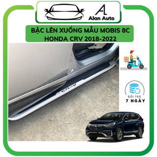Bậc lên xuống xe honda crv 2018-2022, bệ bước chân mẫu mobis 8 chân siêu chắc chắn