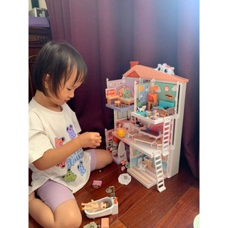 Nhà Búp Bê Cao Cấp Little World [HÀNG LOẠI 1 - HỘP TIẾNG ANH]