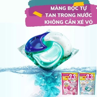 VIÊN GIẶT GEL BOLD 3D NHẬT TÚI 30/36 VIÊN