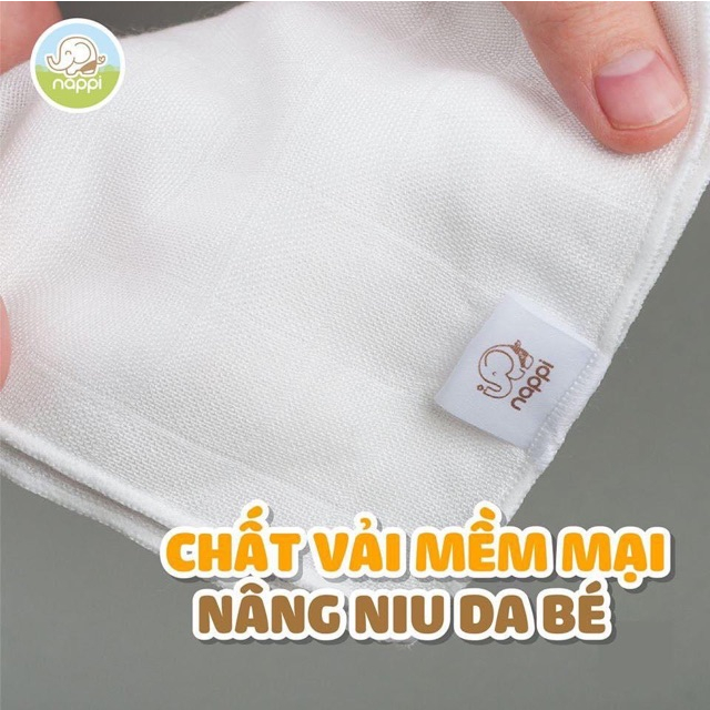 Khăn sữa sợi tre cao cấp cho bé NP Boona