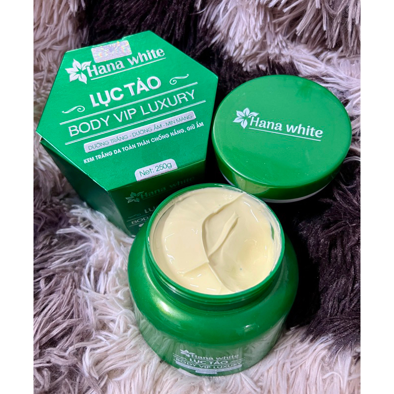 KEM BODY LỤC TẢO HANA WHITE