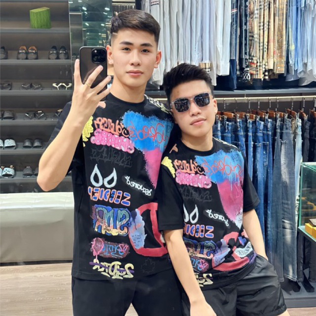 Áo Đít Quee 2 Hoạ Tiết Siêu Xịn Hàng Neww 2023 Chuẩn Scap.