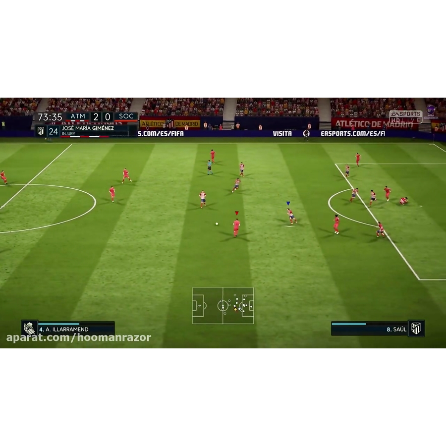 Đĩa Game 2ND EA SPORTS FIFA 18 cho máy PS4 PS5