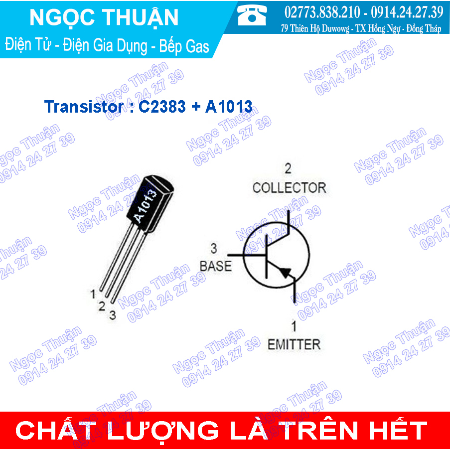 Transistor C2383 + A1013