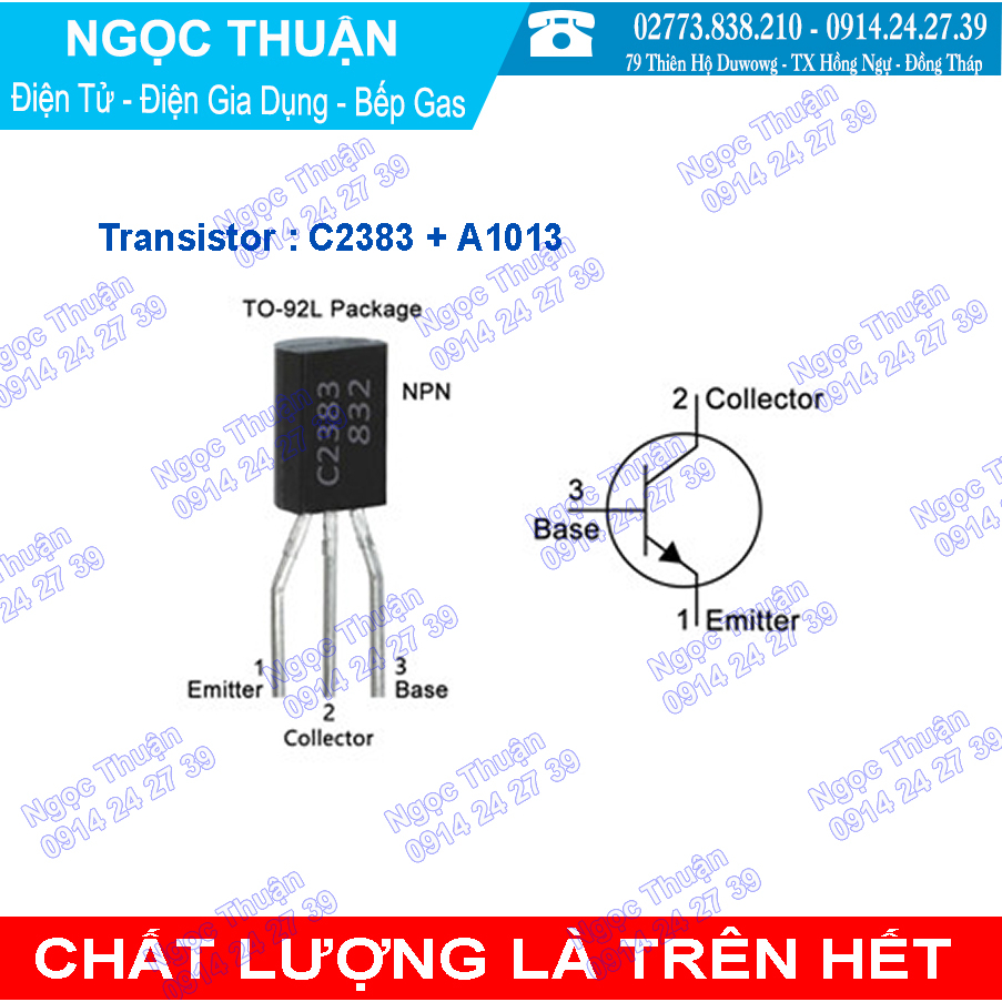 Transistor C2383 + A1013