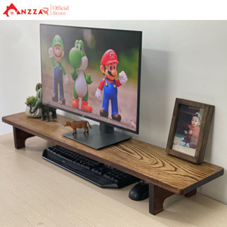 Kệ Kê Màn Hình Máy Tính Bằng Gỗ – Kệ Gỗ Gaming, Kệ Để Màn Hình PC, Laptop – Anzzar-02