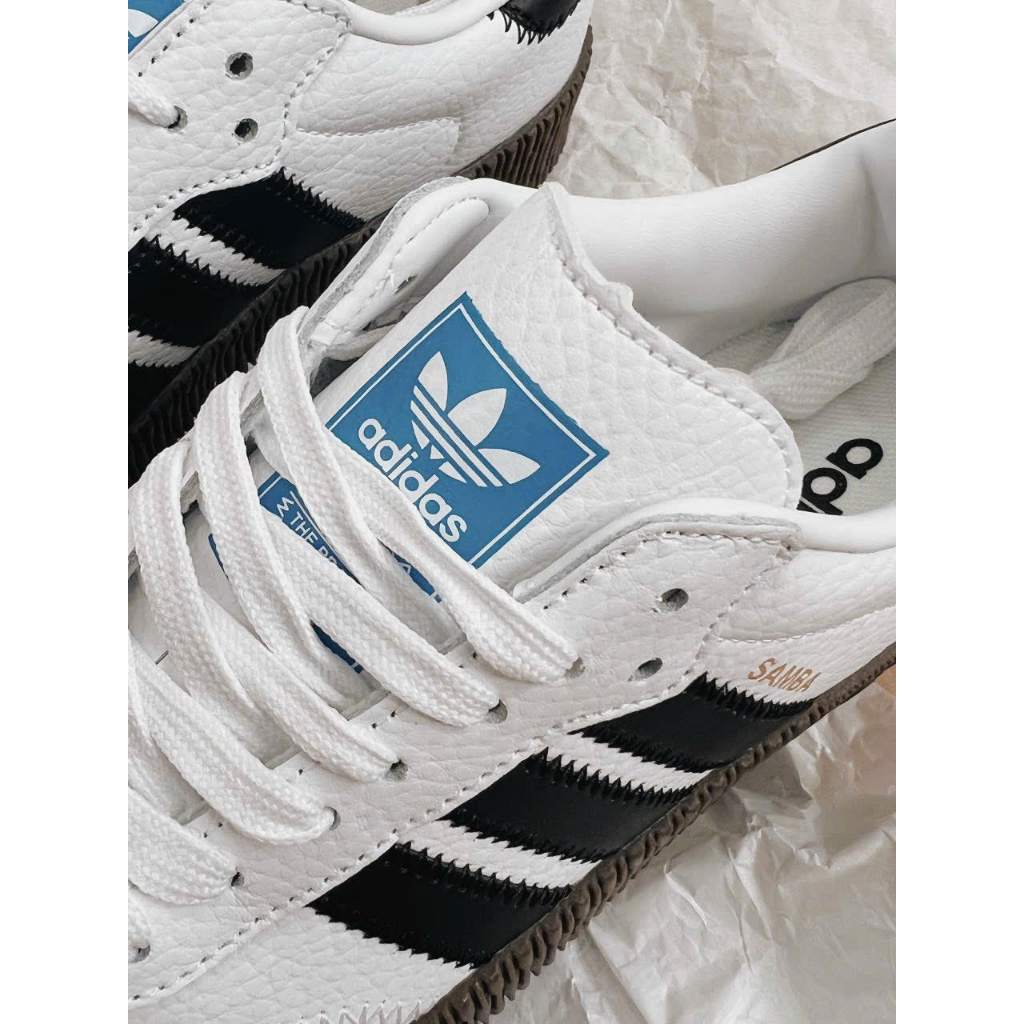 Giày sneaker Adi.das  Samba ĐẾ CAO rose ‘Cloud White’ -Full box