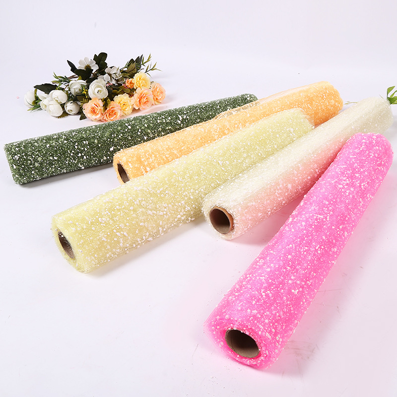 Lưới Tuyết gói hoa  gói quà handmade, hàng loại 1