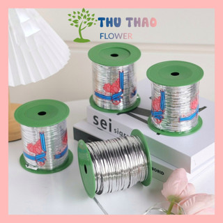 Dây kẽm làm hoa phụ kiện cắm hoa, buộc cây phong lan