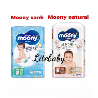 [MOONY NỘI ĐỊA] Tã bỉm Dán/Quần MOONY THƯỜNG/MOONY NATURAL Nội Địa Nhật đủ size