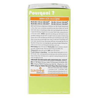 Bình Sữa Cho Bé Comotomo Silicon Siêu Mềm 150ml / 250ml