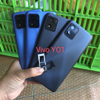 Bộ vỏ sườn vivo Y01 zin - kèm phím và kính camera