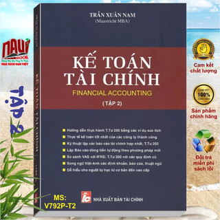 Sách kế toán tài chính - mba trần xuân nam
