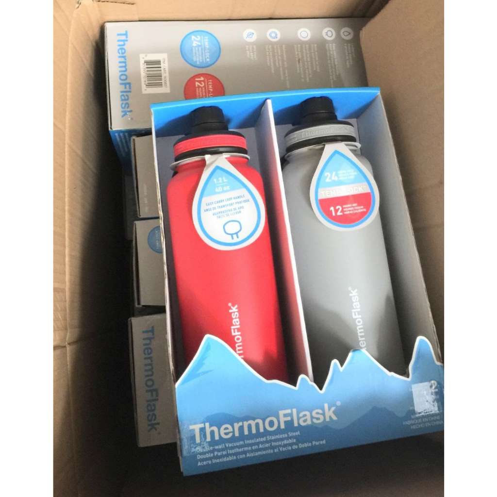 Bình Giữ Nhiệt Thermoflask MÀU XÁM  - 1.2L