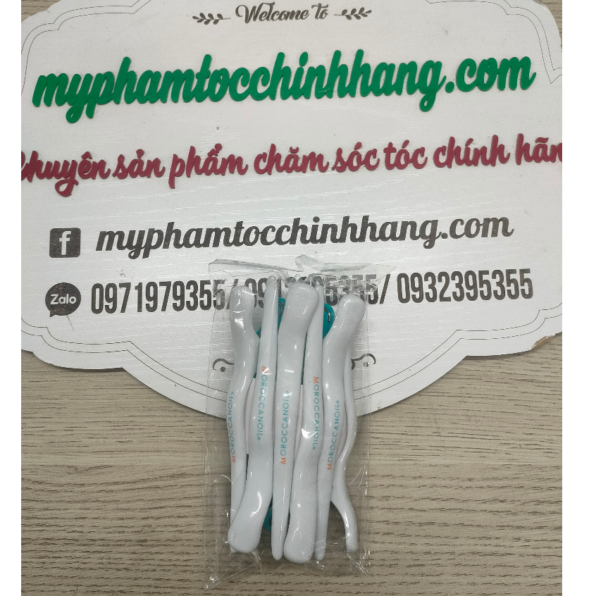 Set 5 kẹp vịt cắt tóc cao cấp Moroc