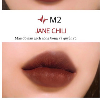 SON MERZY M2- JANE CHILI- ĐỎ NÂU ĐẤT